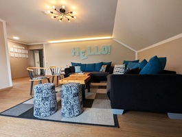 Wohnzimmer Dachwohnung